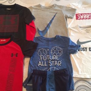 Boys athletic clothes